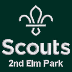 2nd Elm Park Scouts Adult Polo Design